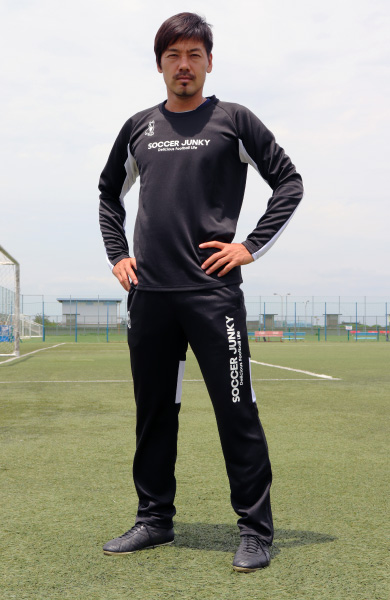 サッカージャンキー カスタムジャージ 着用イメージ